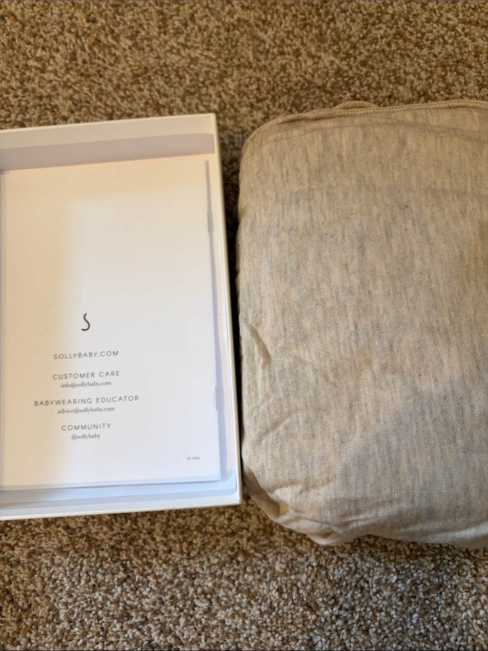 solly baby Beige Wrap - Lightweight Wrap